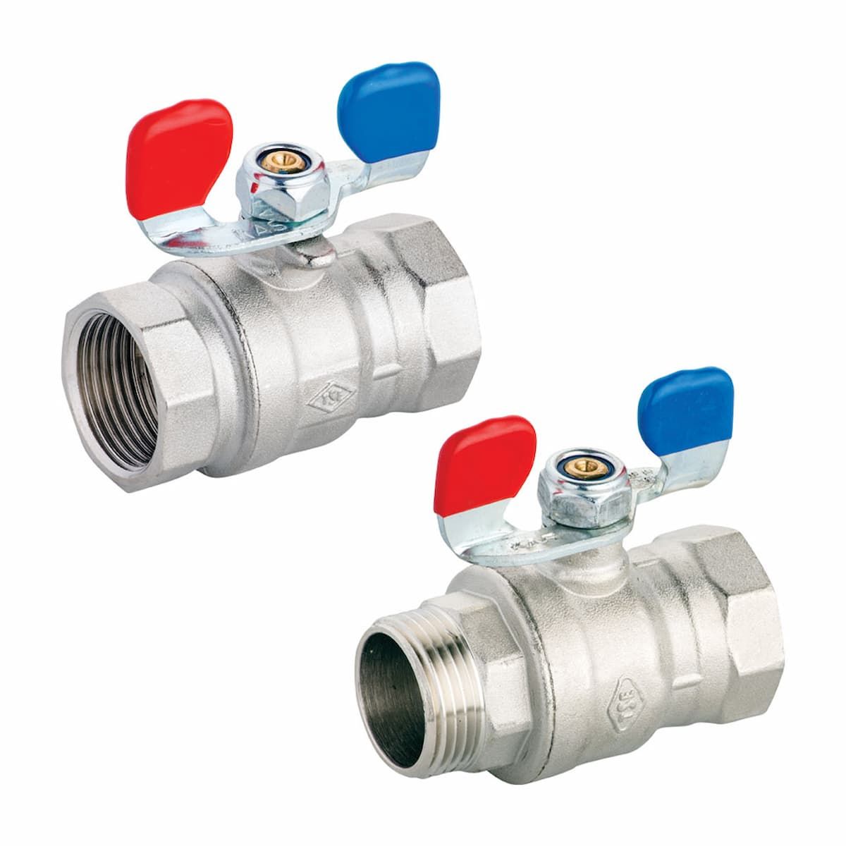 Kas Su Küresel Vana - Kelebek Kollu Pn 25 Dış Dişli 3/4''