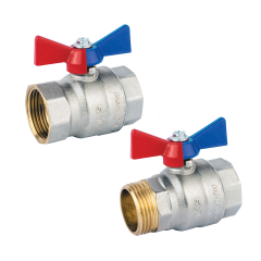 Kas Su Küresel Vana Kelebek Kollu Pn 40 1'' İç Dişli