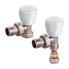 Kas Köşe Rakorlu Radyatör Vana Tip6 1/2'' -16x2 Pe-x Bağlantılı