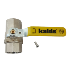 Kalde Küresel Kilitli Doğalgaz Vanası 3/4'' TS-EN 331