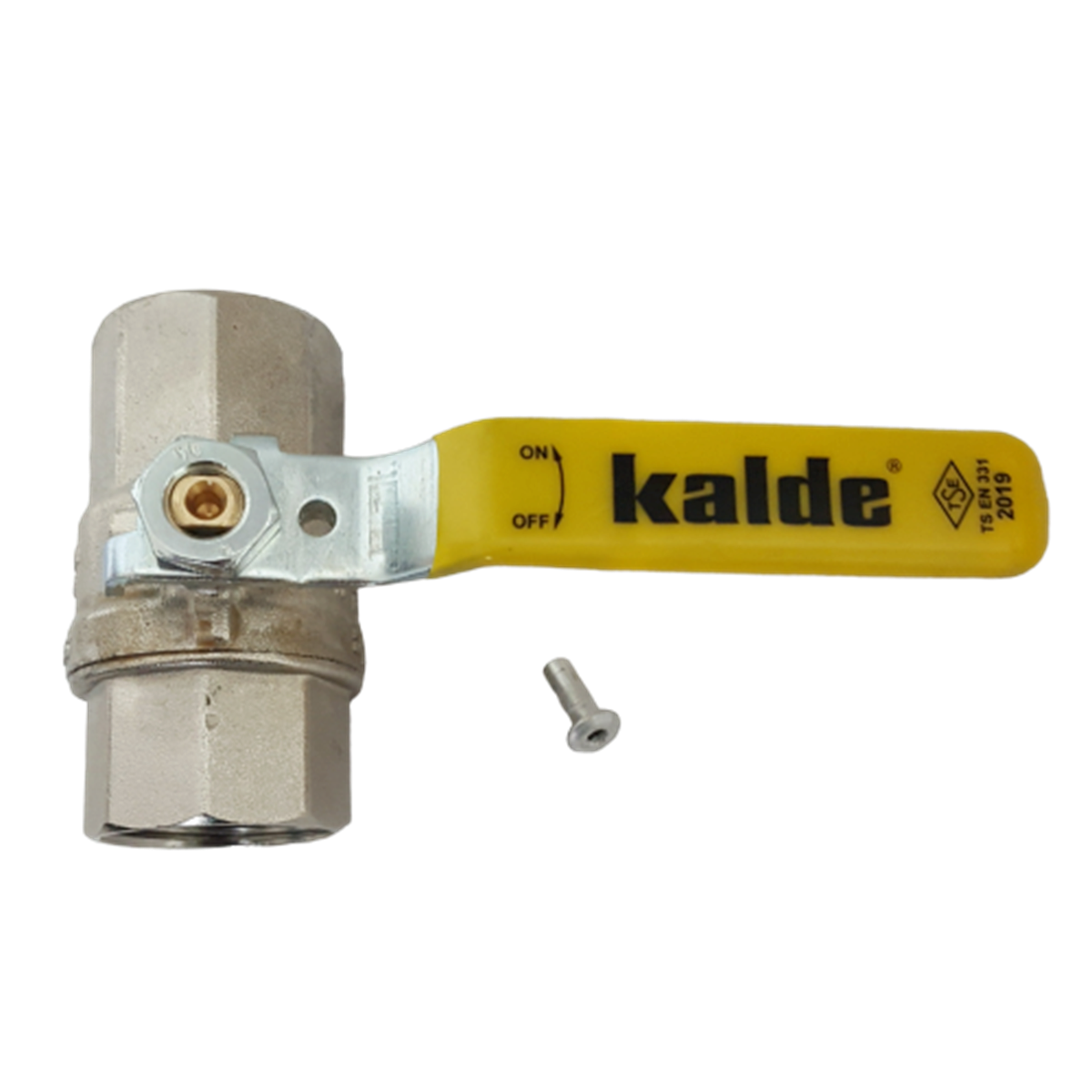 Kalde Küresel Kilitli Doğalgaz Vanası 1''  TS-EN 331