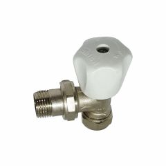 Kalde Pex  Köşe Radyatör Vanası Hafif Tip 1/2''