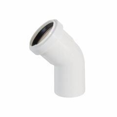 Kalde Pvc Açık Dirsek 75x45°