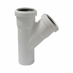 Kalde 110x110 3.2 Pvc-u 45﻿° Tek Çatal