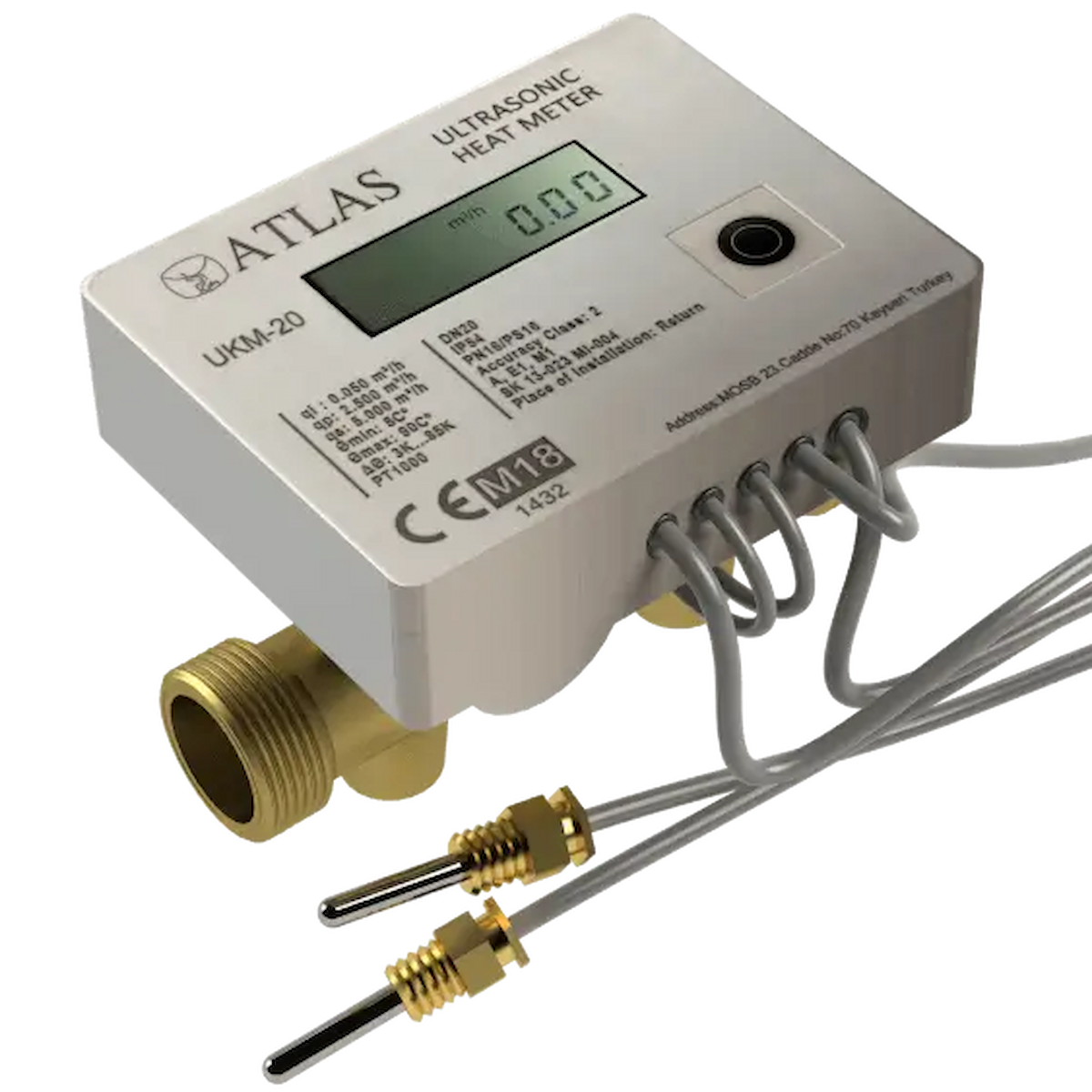 Atlas Ukm-40 Ultrasonik Kalorimetre