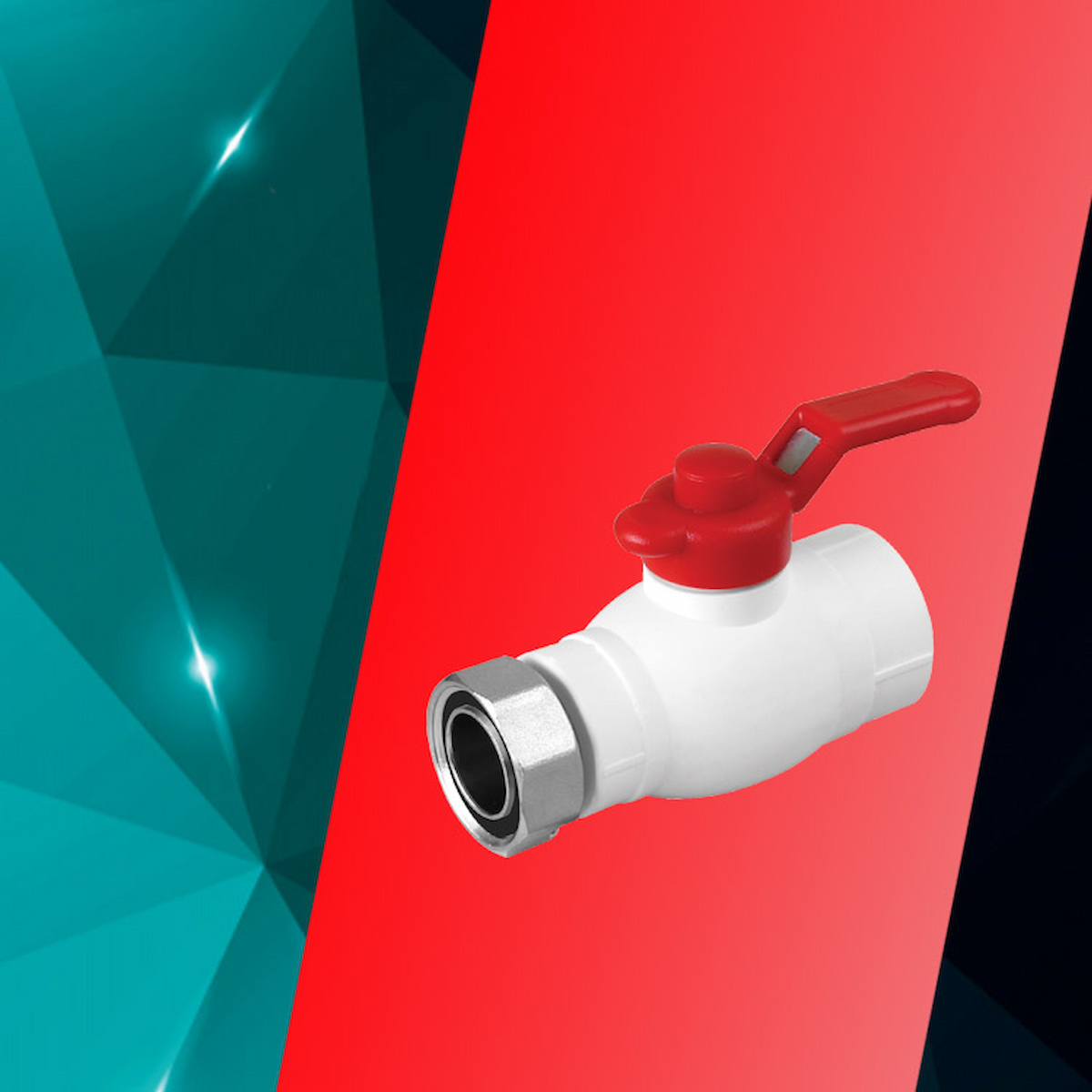 Beyco Pp Plastik Sayaç Vanası Ø25x1