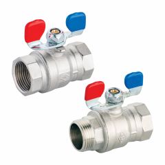 Kas Su Küresel Vana - Kelebek Kollu Pn 25 İç Dişli 3/4''