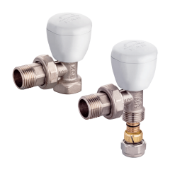 Kas Köşe Rakorlu Radyatör Vana Tip6 1/2'' -16x2 Pe-x Bağlantılı