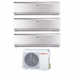 Viessmann Multi Split Klima 300 S/HE 3+1  (2x9000 Btu İç Ünite-1x12000 Btu İç Ünite) - (8,0 kw Dış Ünite)