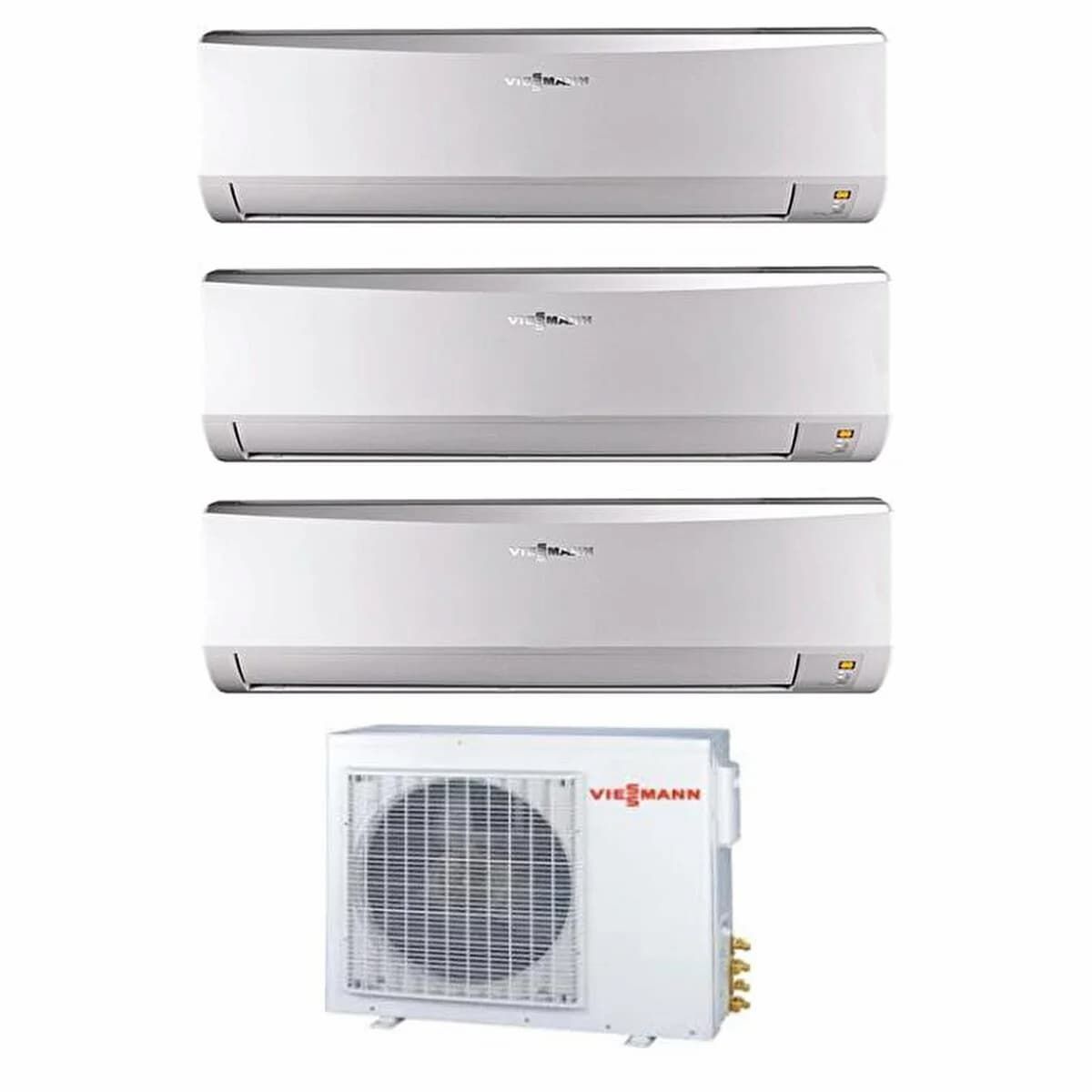 Viessmann Multi Split Klima 300 S/HE 3+1  (3x18000 Btu İç Ünite) - (12,0 kw Dış Ünite)